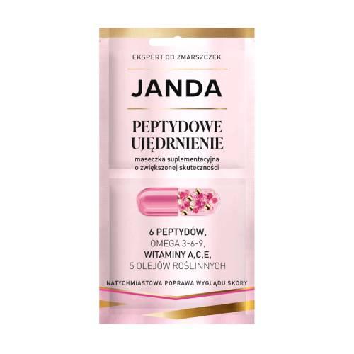 Miniaturka artykułu - JANDA Peptydowe Ujędrnienie Maseczka suplementacyjna, 2x4ml