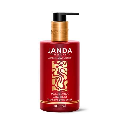 Miniaturka artykułu - JANDA Premium SPA Mydło do rąk Pocałunek Orchidei, 300 ml
