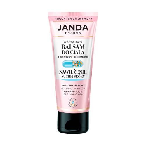 Miniaturka artykułu - JANDA Suplementacyjny balsam do ciała Nawilżenie suchej sk&oacute;ry, 200 ml