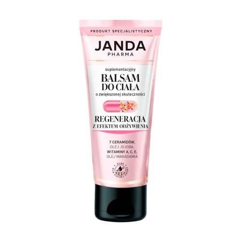 Miniaturka artykułu - JANDA Suplementacyjny balsam do ciała Regeneracja z efektem odżywienia, 200ml