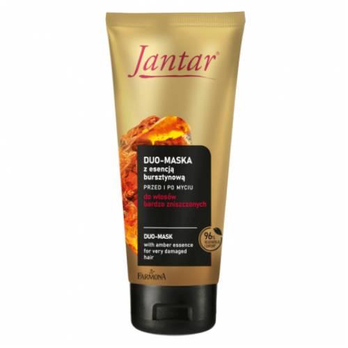 Miniaturka artykułu - FARMONA JANTAR Duo-maska do włosów bardzo zniszczonych, 200ml