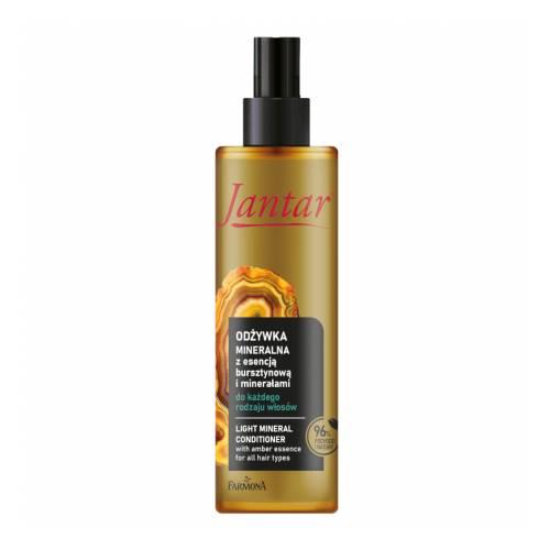 Miniaturka artykułu - JANTAR Lekka odżywka mineralna z esencją bursztynową i minerałami do każdego rodzaju włos&oacute;w, 200ml