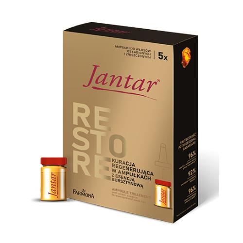 Miniaturka artykułu - JANTAR Restore kuracja regenerująca w ampułkach, 5szt.