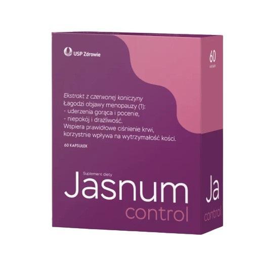 Miniaturka artykułu - Jasnum Control, 60kaps. KR&Oacute;TKA DATA 31.07.2026