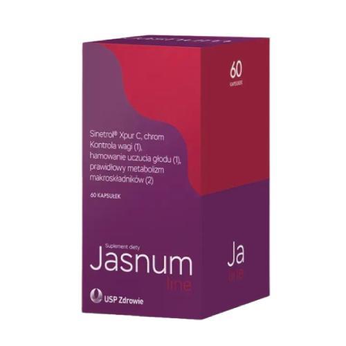 Miniaturka artykułu - Jasnum LINE, 60kaps. USZKODZONE TEKTUROWE OPAKOWANIE