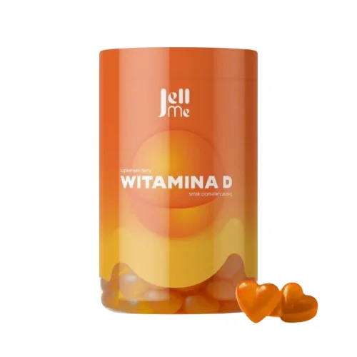 Miniaturka artykułu - JellMe Witamina D 2000 IU żelki, 250 g