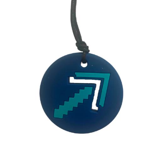 Miniaturka artykułu - Jellystone Designs Gryzak terapeutyczny Strzałka - granatowy, 1szt.	
