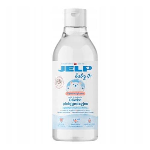 Miniaturka artykułu - JELP Baby 0+ Oliwka pielęgnacyjna dla niemowląt, 200 ml