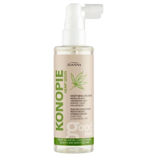 Miniaturka artykułu - JOANNA Konopie Nawilżająco-wzmacniająca odżywka-wcierka do włos&oacute;w, 100ml
