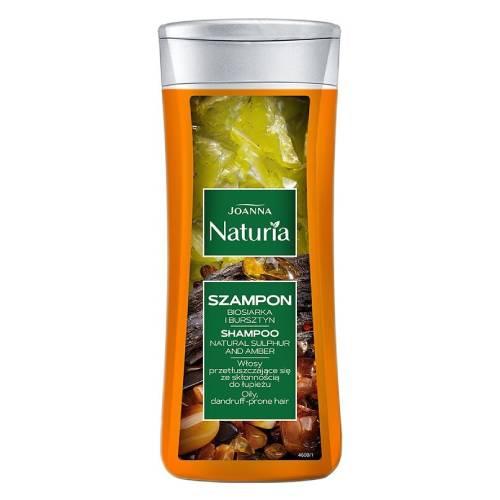Miniaturka artykułu - Joanna Naturia Biosiarka i Bursztyn Szampon do włos&oacute;w, 200 ml