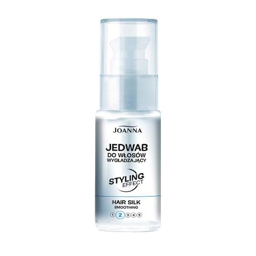 Miniaturka artykułu - JOANNA Styling Effect Wygładzający jedwab do włosów, 30ml