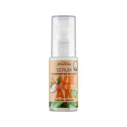 Miniaturka artykułu - JOANNA Vegan Serum Olejkowe Do Włos&oacute;w, 25 g