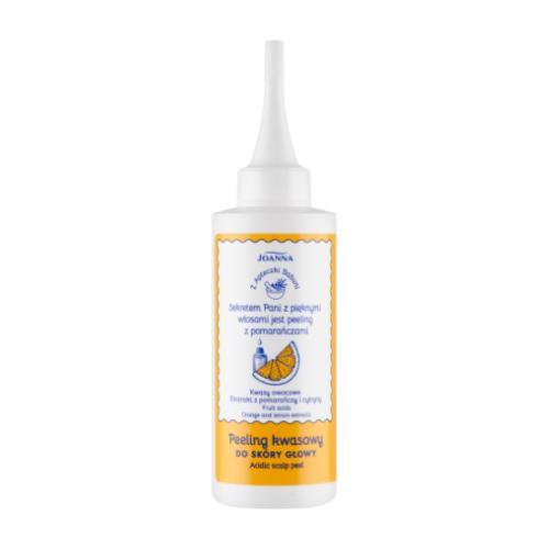 Miniaturka artykułu - JOANNA Z Apteczki Babuni Peeling kwasowy do sk&oacute;ry głowy, 150ml USZKODZONY KOREK