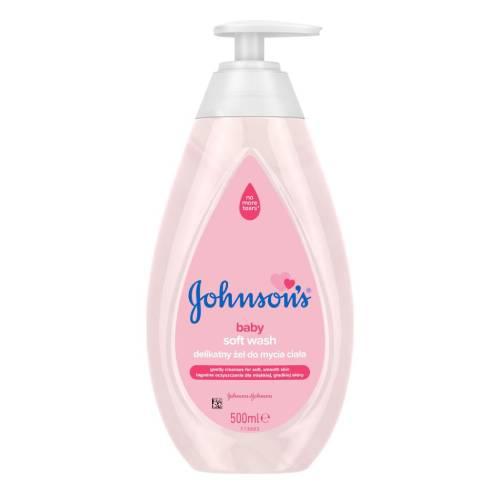 Miniaturka artykułu - JOHNSON'S Baby Delikatny żel do mycia ciała, 500ml