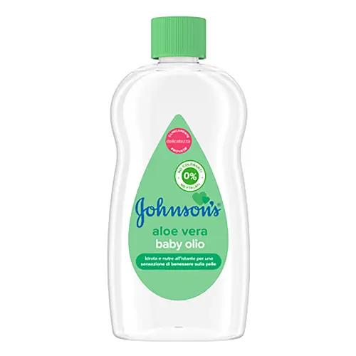 Miniaturka artykułu - JOHNSON'S Oliwka do ciała dla dzieci z aloesem, 300 ml