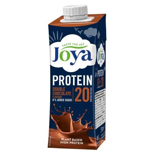Miniaturka artykułu - Joya Protein Proteinowy nap&oacute;j owsiany o smaku czekoladowym bez dodatku cukru, 250 ml