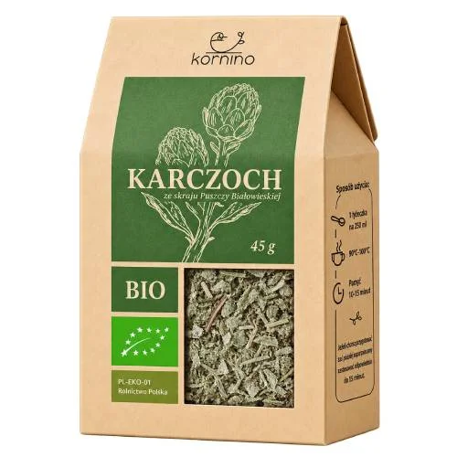 Miniaturka artykułu - Kornino Karczoch ekologiczny, 45 g