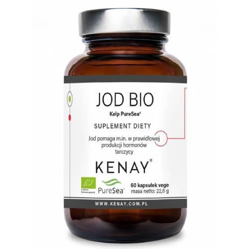 Miniaturka artykułu - KENAY Jod BIO Kelp PureSea, 60 kaps.
