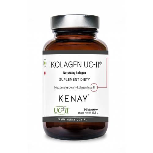 Miniaturka artykułu - KENAY Kolagen UC-II, 60 kapsułek