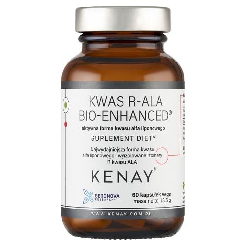 Miniaturka artykułu - KENAY Kwas R-ALA Bio-Enhanced&reg;, 60 kaps.