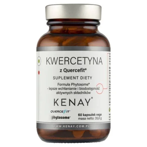 Miniaturka artykułu - Kenay Kwercetyna z Quercefit, 60 kaps.