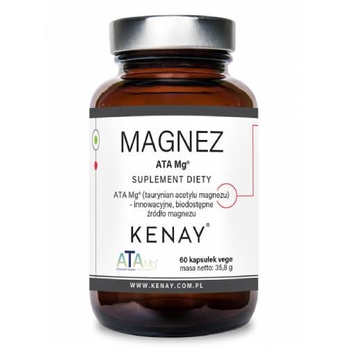Miniaturka artykułu - KENAY Magnez ATA Mg, 60 kaps.