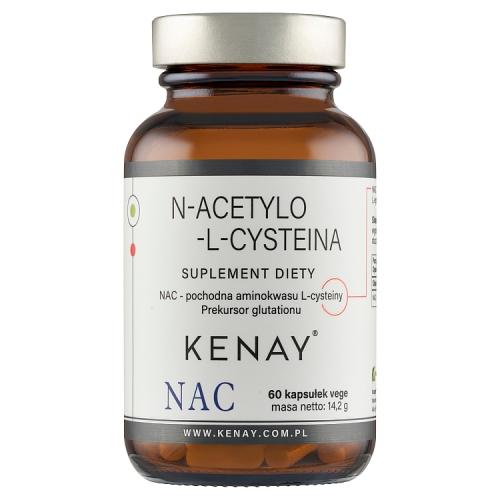 Miniaturka artykułu - KENAY NAC N-Acetylo-L-Cysteina, 60 kapsułek