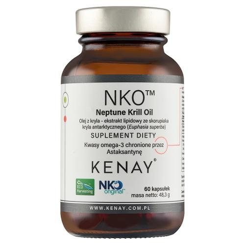 Miniaturka artykułu - KENAY NKO Neptune Krill Oil - Olej z kryla, 60 kaps.