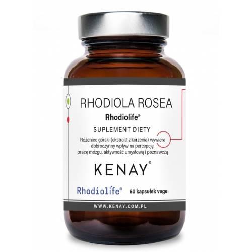 Miniaturka artykułu - KENAY Rhodiola Rosea, 60 kaps.