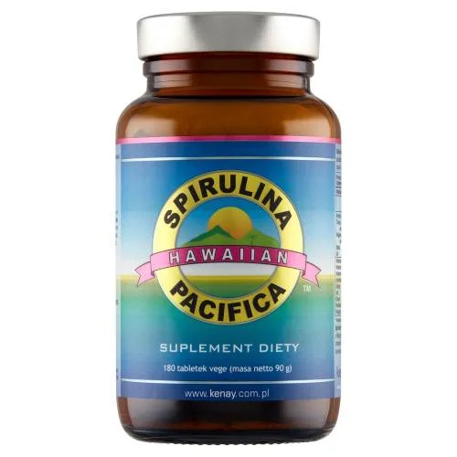 Miniaturka artykułu - KENAY Spirulina Pacifica, 180 tabl.