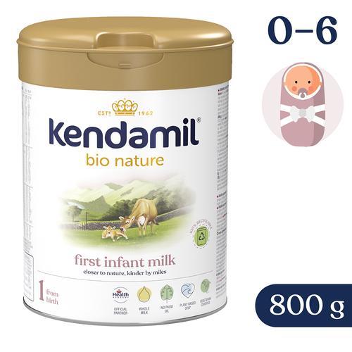 Miniaturka artykułu - Kendamil BIO Nature 1 mleko początkowe, 800g USZKODOZNE OPAKOWANIE/WGNIECIONA PUSZKA