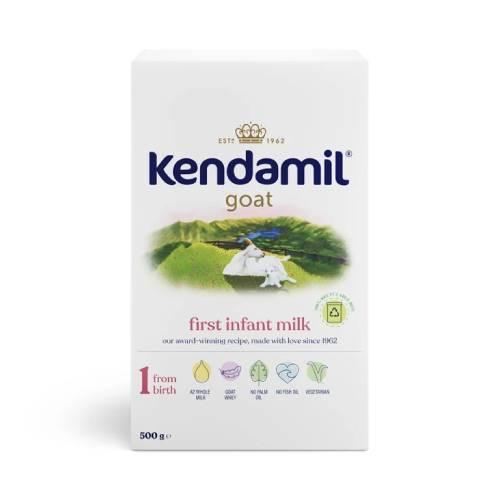 Miniaturka artykułu - Kendamil Kozie mleko dla niemowląt 1, 500 g USZKODZONE OPAKOWANIE