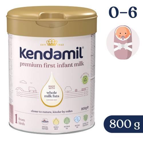 Miniaturka artykułu - Kendamil Premium 1 Mleko początkowe, 800g USZKODZONE /WGNIECIONA PUSZKA
