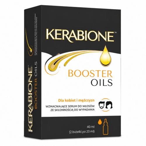 Miniaturka artykułu - Kerabione Booster Oils Serum do włos&oacute;w, 2x20 ml