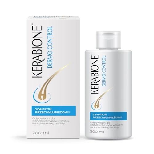 Miniaturka artykułu - Kerabione Dermo Control Szampon przeciwłupieżowy, 200 ml