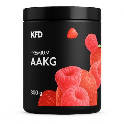 Miniaturka artykułu - KFD AAKG (Arginina) smak truskawkowo - malinowy, 300 g