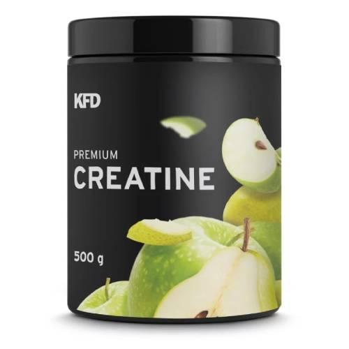 Miniaturka artykułu - KFD Creatine Kreatyna Monohydrat - Jabłko-Gruszka, 500 g