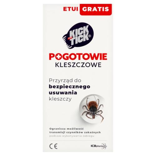 Miniaturka artykułu - KICK THE TICK Przyrząd do bezpiecznego usuwania kleszczy - 1 sztuka 