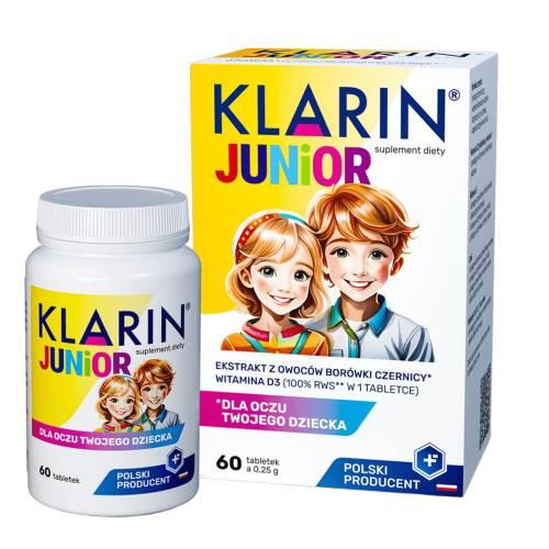 Miniaturka artykułu - Klarin Junior, 60 tab.