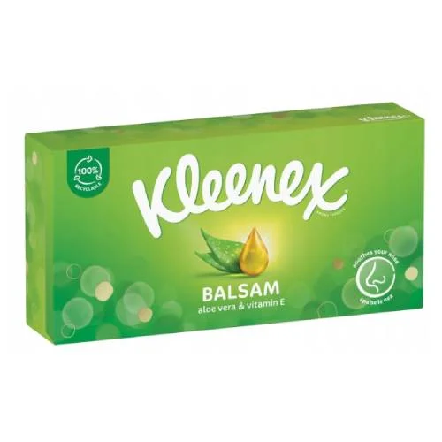 KLEENEX Chusteczki higieniczne Aloe vera & vitamin E, 64 szt.