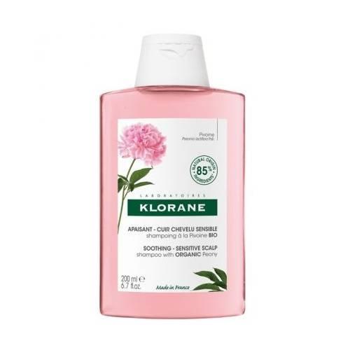 Miniaturka artykułu - KLORANE Szampon do włos&oacute;w Piwonia, 200 ml