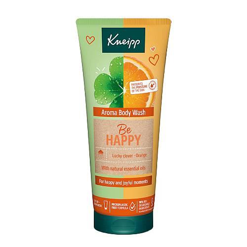 Miniaturka artykułu - Kneipp Feel Happy & Free pielęgnujący żel pod prysznic, 200 ml