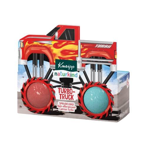 Miniaturka artykułu - Kneipp Turbo Truck Musujące kule do kąpieli dla dzieci, 2 szt.