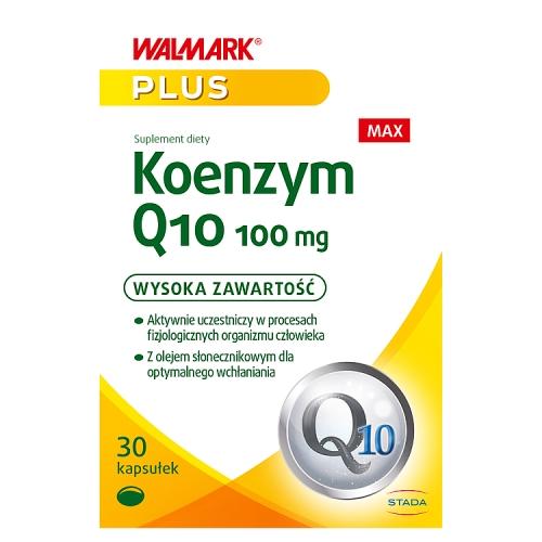 Miniaturka artykułu - Koenzym Q10 100mg MAX, 30 kapsułek