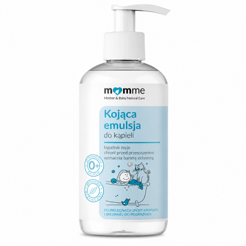 Miniaturka artykułu - MOMME Kojąca emulsja do kąpieli, 200 ml
