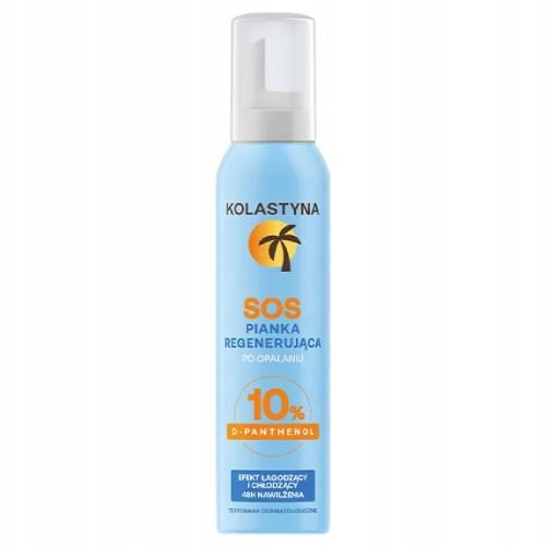 Miniaturka artykułu - Kolastyna SOS Pianka regenerująca po opalaniu z panthenolem, 100 ml