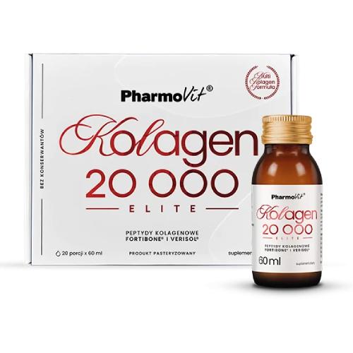 Miniaturka artykułu - Pharmovit Kolagen 20 000 Elite, 20 x 60 ml