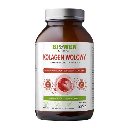 Miniaturka artykułu - Biowen Kolagen wołowy, 225 g