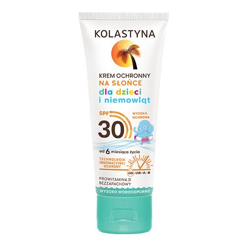 KOLASTYNA Krem ochronny na słońce dla dzieci i niemowląt SPF 30, 75 ml