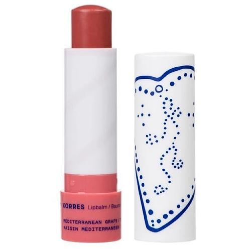 Miniaturka artykułu - Korres Balsam do ust Mediterranean Grape Tinted, 4,5 g